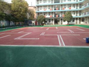 学校丙烯酸与硅PU地坪